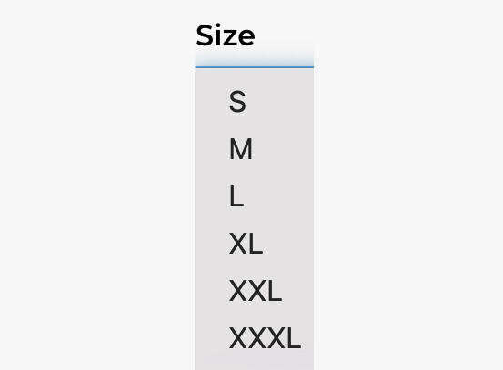 pick your T-Shirt size